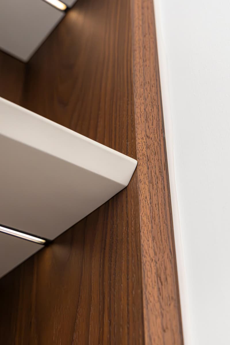 Integrated cabinetry and wall system