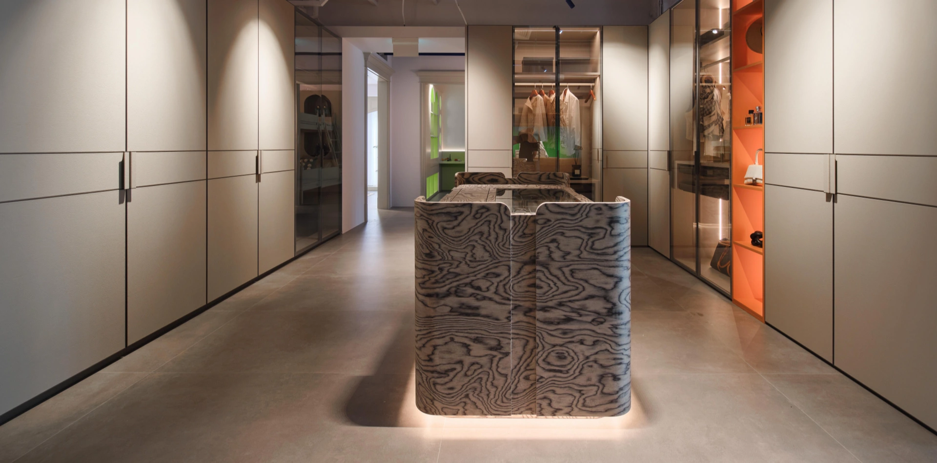 NESTIFY CABINET Singapore showroom featuring premium kitchen design and custom cabinets